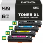 207X toonerkassett chipiga HP LaserJet Pro MFP M283fdw M255dw M255nw M282nw M283fdn jaoks