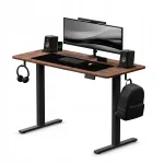 Reguleeritav elektriline laud LVNSystem Control+ 120x60, rustic, k&otilde;rgus 73&ndash;122 cm