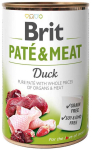 Brit Pate&Meat DOG Adult Duck konserveeritud koeratoit, 800 g