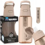 Veepudel filtriga Dafi SOLID 0,5 l, cappuccino, FitMania