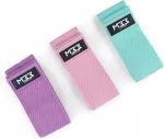 HIP BAND kitsendatud mini vastupanutugevuse kummid, 3 tk, tugevad