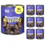 M&auml;rgtoit buldogidele BEAUTIFUL BULLDOGS HEY HOLY PREMIUM, 6 x 750 g
