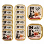 Tuftuf mitmes maitses niiske pate koertele, 48 x 300 g