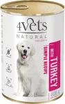 Koerakonservid 4VETS kalkunilihaga, 400 g