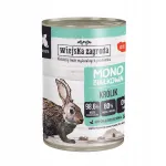 WIEJSKA ZAGRODA m&auml;rg kassikonserv j&auml;nesega kassipoegadele, 400 g, monoproteiin