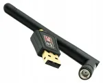 Juhtmevaba v&otilde;rgu adapter USB, 802.11ac, 600 Mbps, antenniga, s&uuml;learvutile