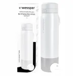 Roostevabast terasest B2 Actitex veepudel filtriga 1 l, valge