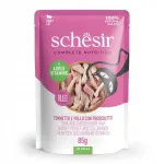 SCHESIR kassitoit tuuni, kana ja singiga, 12 x 85 g