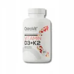 Toidulisand OstroVit Vitamin D3 2000IU + K2 MK-7, 90 tabletti