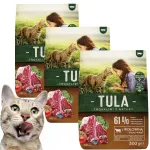 Kuiv kassitoit TULA veise- ja k&ouml;&ouml;giviljadega, 3 x 300 g