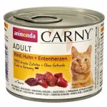 Animonda Carny Adult koeratoit veise-, kana- ja pardalihaga