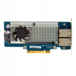 QNAP LAN-10G2T-D v&otilde;rgukaart, 2x RJ45, 10GbE, PCIe x4, LP