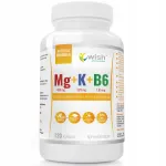 Toidulisand Wish Mg+K+Vit B6, 120 kapslit, vege