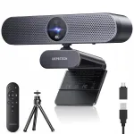 DEPSTECH 4K Ultra HD veebikaamera mikrofoniga, autofokusega, PC ja Macile