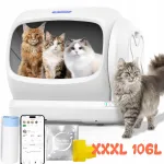 Robotail C42 isepuhastuv kassiliivakast, 106 l, sobib mitmele kassile