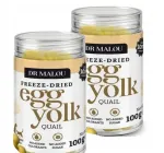DR MALOU liofiliseeritud fasaanimunakollaste maiused koertele ja kassidele, 2 x 100 g