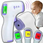 Kontaktivaba meditsiiniline infrapuna-termomeeter LCD-ekraaniga