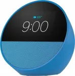 Kaasaskantav juhtmevaba k&otilde;lar Amazon Echo Spot, sinine, 1 W