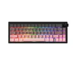 Mehaaniline klaviatuur Ajazz AK650, must ja roosa, Dream Weaver l&uuml;litid