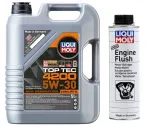 Mootori&otilde;li Liqui Moly Top Tec 4200 5L 5W-30 Longlife III ja mootori puhastusvahend Rinse 2640