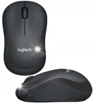Juhtmevaba hiir Logitech M220, 1000 DPI, vaikne, must, nano USB