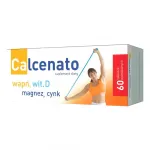 Toidulisand Calcenato Calcium Vitamin D3 Magnesium Zinc, 60 tabletti