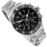 Meeste k&auml;ekell Festina F20575/3 keraamika, safiirklaas, kronograaf, 100 m, kuup&auml;eva n&auml;idik