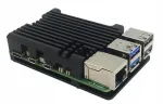Must jahuti Raspberry Pi 5 korpusele
