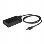 USB jagaja Startech, 4 &uuml;hendust (USB 3.0 A kuni C+A)