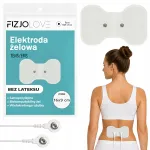 Suur geelpadja TENS/EMS elektrostimulaatori elektrood 16x9 cm, liblikakujuline