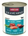 Koerakonservid Animonda GranCarno Adult l&otilde;he ja spinatiga, 800 g