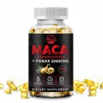 Maca juure 10000 mg, ashwagandha, žen&scaron;enniekstrakt