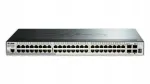 Juhitav auskava D-Link DGS-1510-52X, 48x1GbE, 4x10Gb SFP+
