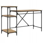 Kirjutuslaud Craft Oak, 135 x 50 x 90 cm
