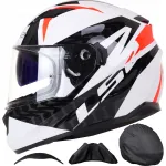 Motorratturi kiiver LS2 FF320 Stream Evo Commander, XXL suurus