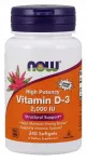 Vitamiinid NOW Foods D3-vitamiin 2000 IU 240 kapslit
