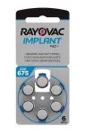 Rayovac Implant PRO+ 675 / PR44 kuuldeimplandi patareid, 6 tk