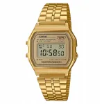 CASIO A158WETG-9AEF retrostiilis unisex kell karbiga
