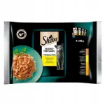 SHEBA kana kassitoit želatiinis, 4 x 85 g