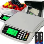 Elektroonilised juhtmevabad kaalud LCD-ekraaniga, 20 kg, patareiga