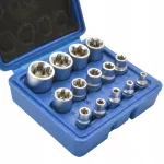 Siseste TORX v&otilde;tmete komplekt E4&ndash;E24