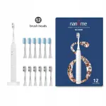 Sonic elektriline hambahari Nandme NX8000-W2 valge, 2 otsikut