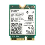 Traadita v&otilde;rgukaart Intel BE200 WiFi 7, 802.11AX, 6 GHz, M.2 PCIe