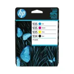 HP 934 must + 935 CMYK tindikassetid, 6ZC72AE, originaal