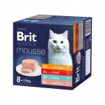 Brit Premium by Nature pateede komplekt kassidele, MIX, 8 x 85 g
