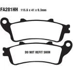 Piduriklotsid HONDA FES 125 3/4/5 Pantheon (03-06)