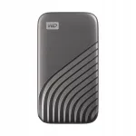 V&auml;line SSD k&otilde;vaketas WD My Passport 500GB, hall, WDBAGF5000AGY-WESN
