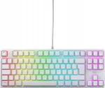 M&auml;nguklaviatuur XTRFY K4V2 TKL, valge, MX2A RED, kaabel, RGB valgustus