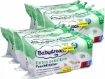 Niisked salvr&auml;tikud aloe veraga BABYDREAM 2x320 tk.