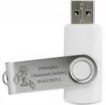 64 GB USB m&auml;lupulk esimese armulauale, graveeringuga